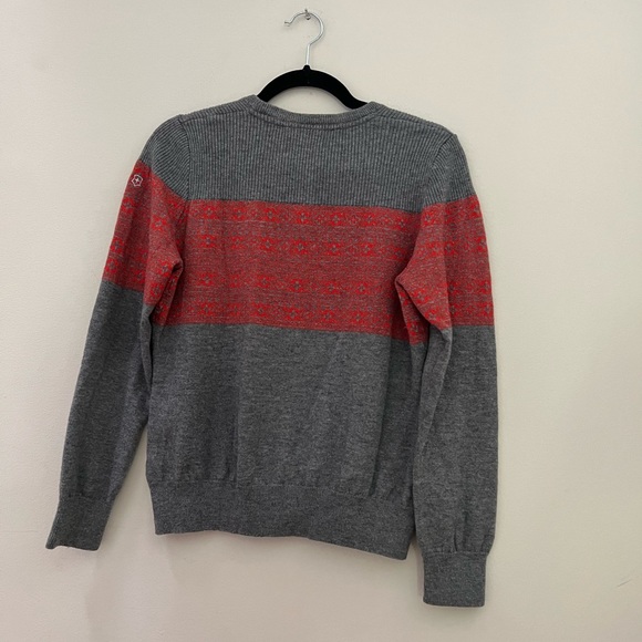 Victorinox woman’s gray orange sweater - Picture 4 of 6